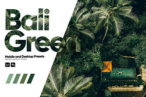 Bali Green Presets for Lightroom, a Preset Add-On by Hubzway