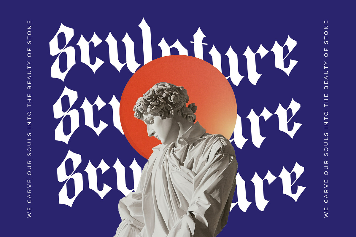The Raffers Blackletter Font, a Blackletter Font by timelesstype.co (Photo 7 of 20)
