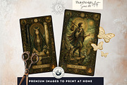 The Verdant Grimoire Tarot Cards, a Decorative Illustration by ThatsDesignArt (Thumbnail 8 of 11)