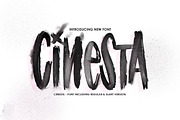 Cinesta Font, a Font by LeoSupply.co (Thumbnail 1 of 7)