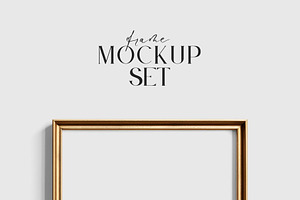 Gallery Wall Mockup Set Of 8 16