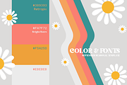 Retro + Colorful Canva Template, a Social Media Template by Moodwave Studio (Thumbnail 4 of 10)