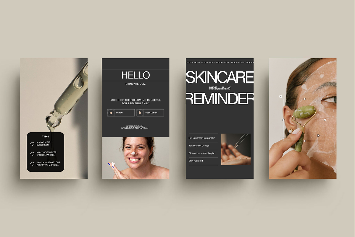 Instagram Beauty Template, a Social Media Template by Prapti Design (Photo 9 of 12)