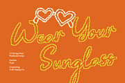 CS Soraya Pixel, a Script Font by Craft Supply Co. (Thumbnail 7 of 8)