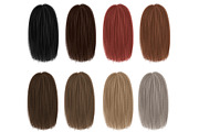 Curly hair clipart, an Illustration by Elenbushe (Thumbnail 5 of 7)