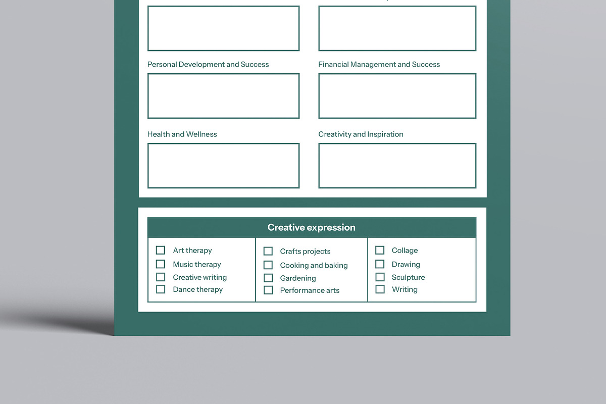 Self Therapy Template, a Stationery Template by MightyDesign (Photo 5 of 8)