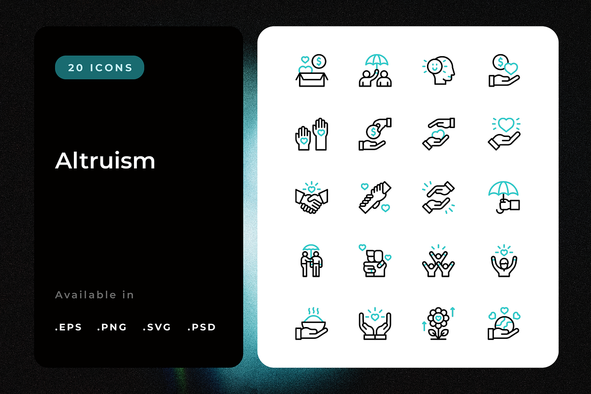 Altruism Icons, an Icon by Wencory