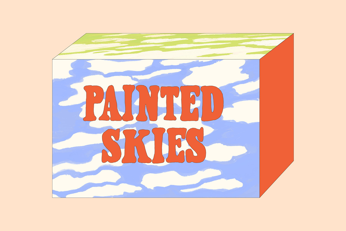Painted Clouds - Art Collection, a Graphic by Studio Funshop by Kelli (Photo 6 of 10)