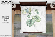 Bed Linens Bundle - 30 Mockups, an Apparel Mockup by mock-ups (Thumbnail 26 of 35)