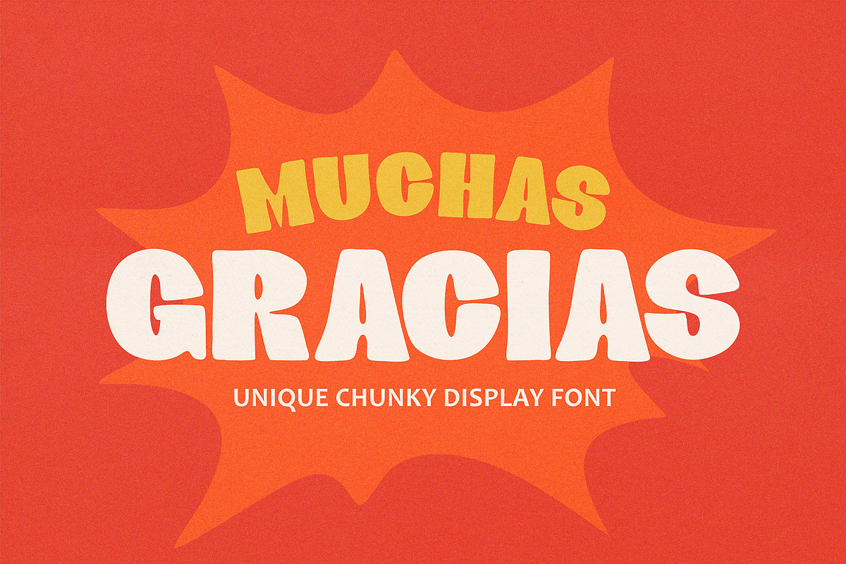 Rooly - Unique Chunky Display Font, a Sans Serif Font by Bentype Studio (Photo 7 of 7)