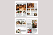 Christmas Family Newsletter, a Brochure Template by ROJI CREATOR (Thumbnail 6 of 7)