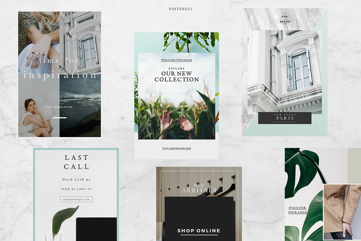 Fashion Store Social media pack, a Templates & Theme by Negative Space (Photo 6 of 6)
