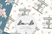 Mom and Me Baby Animals Patterns, a Pattern Graphic by KaramfilaS (Thumbnail 7 of 9)