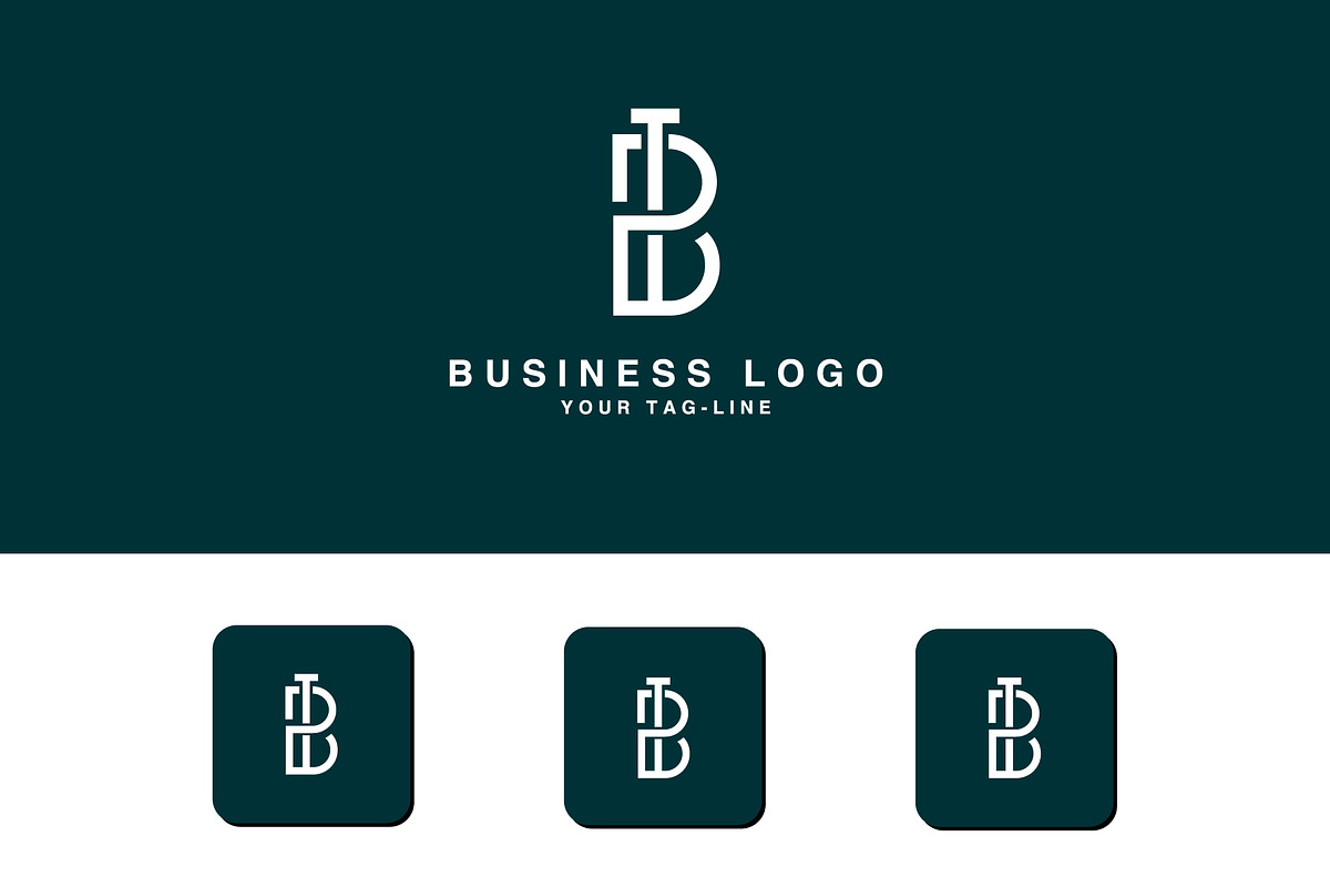 IB,BI, Abstract Logo, a Branding & Logo Template by art_creater (Photo 1 of 2)