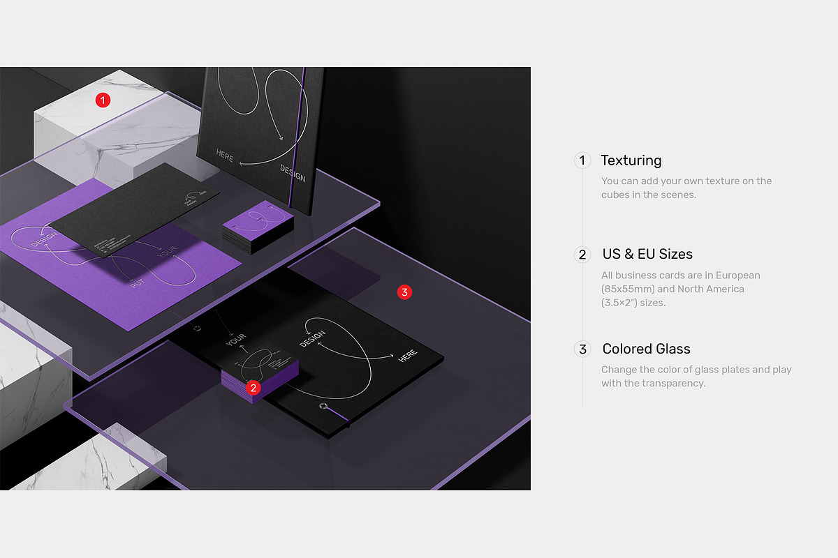 Stationery Mockups - Studio Scenes, a Product Mockup by Mr.Mockup™ (Photo 5 of 17)