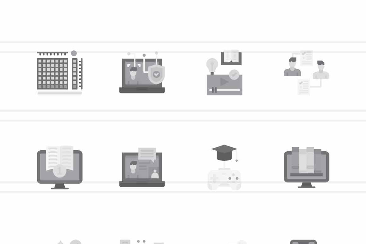 25 EdTech & AI Learning Icons., a Solid Icon by IconBunny (Photo 2 of 2)
