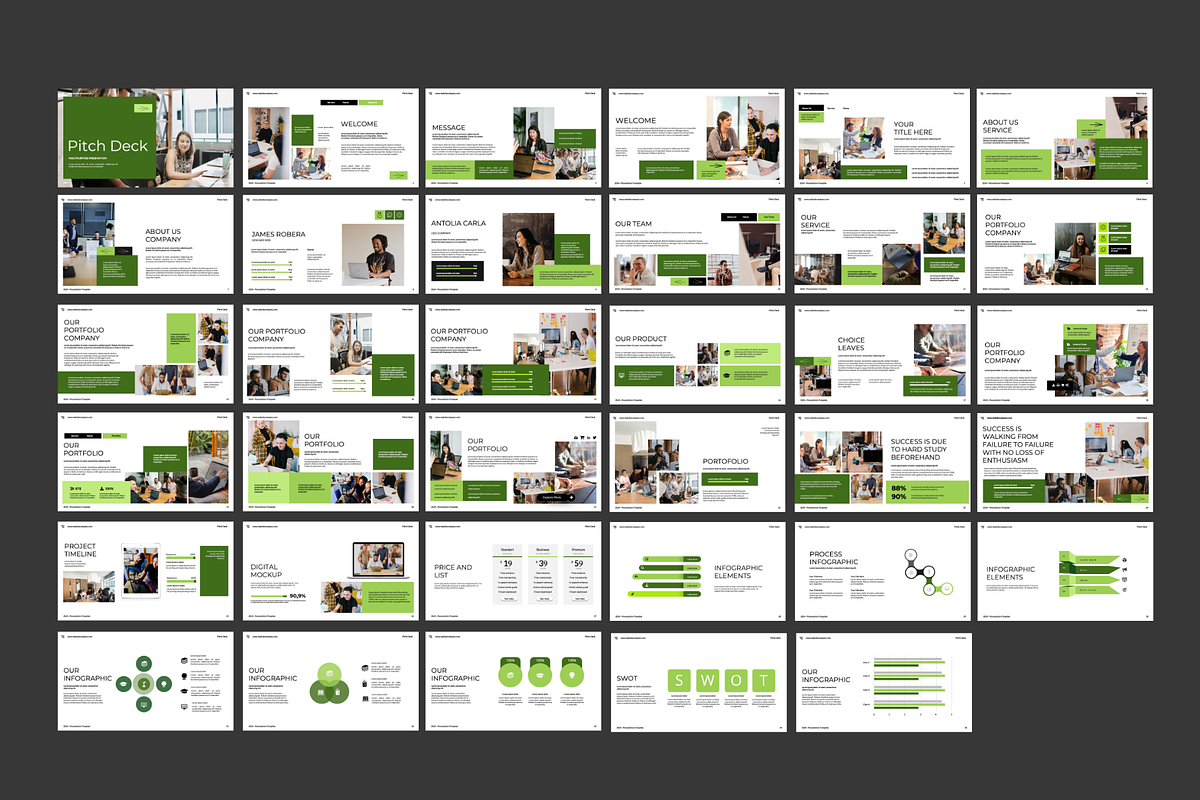 Pitch Deck Presentation Template, a Presentation Template by Spesifikstd (Photo 12 of 13)
