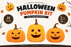 Halloween Pumpkin Kit