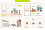 Modern Office Scene Creator, an Illustration by MEANDSTUDIO (Thumbnail 3 of 5)