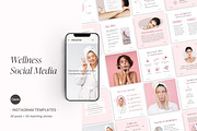 Health & Wellness templates, a Social Media Template by LiliesandBerries (Thumbnail 2 of 21)