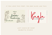 The Blooming Script, a Script Font by Muwatta Studio (Thumbnail 11 of 11)