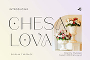Chesalova - Unique Typeface, a Sans Serif Font by Ardyanatypes (Thumbnail 1 of 12)