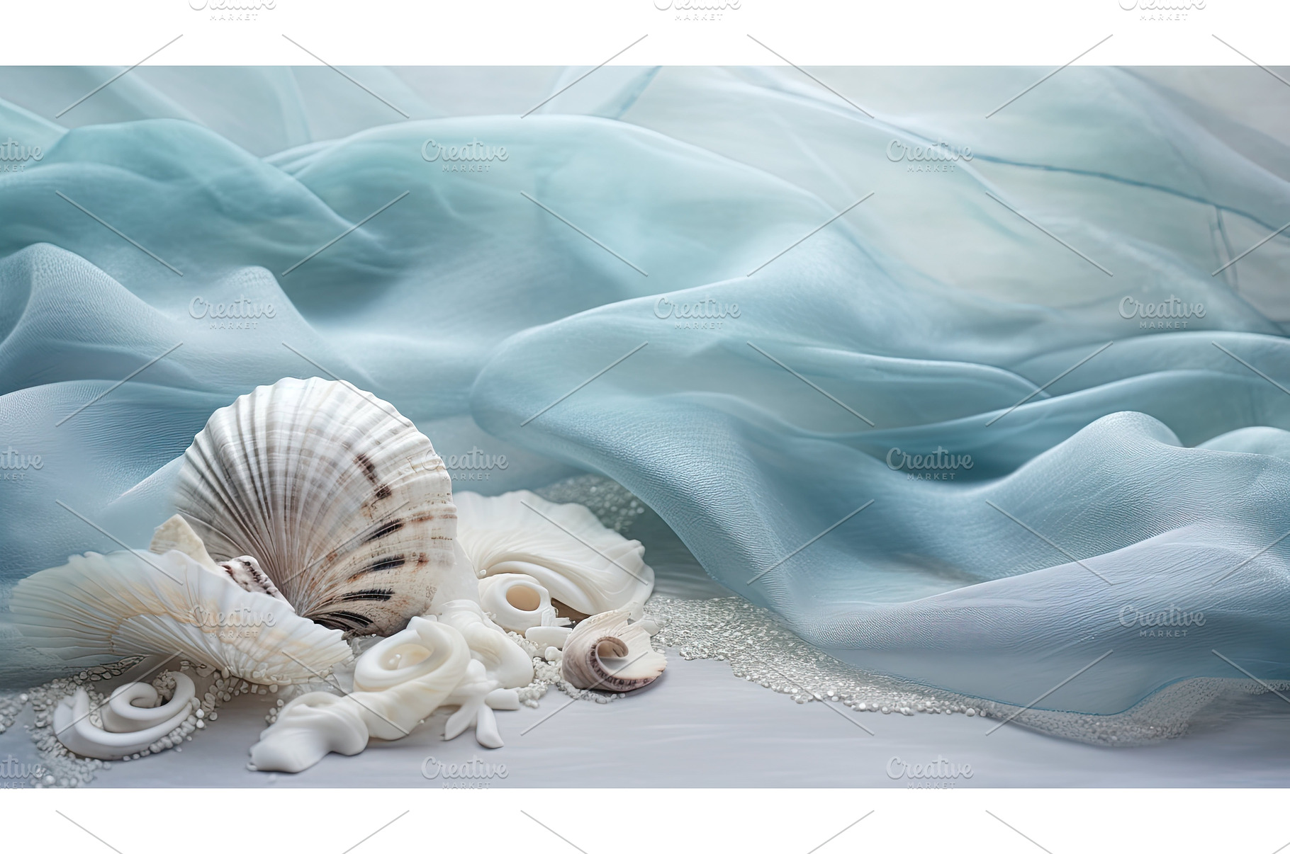 ethereal teal blue and gray, an Abstract Photo by pikepicture