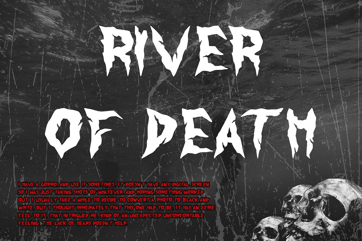 Furious Night, a Blackletter Font by HATFSTUDIO (Photo 2 of 8)