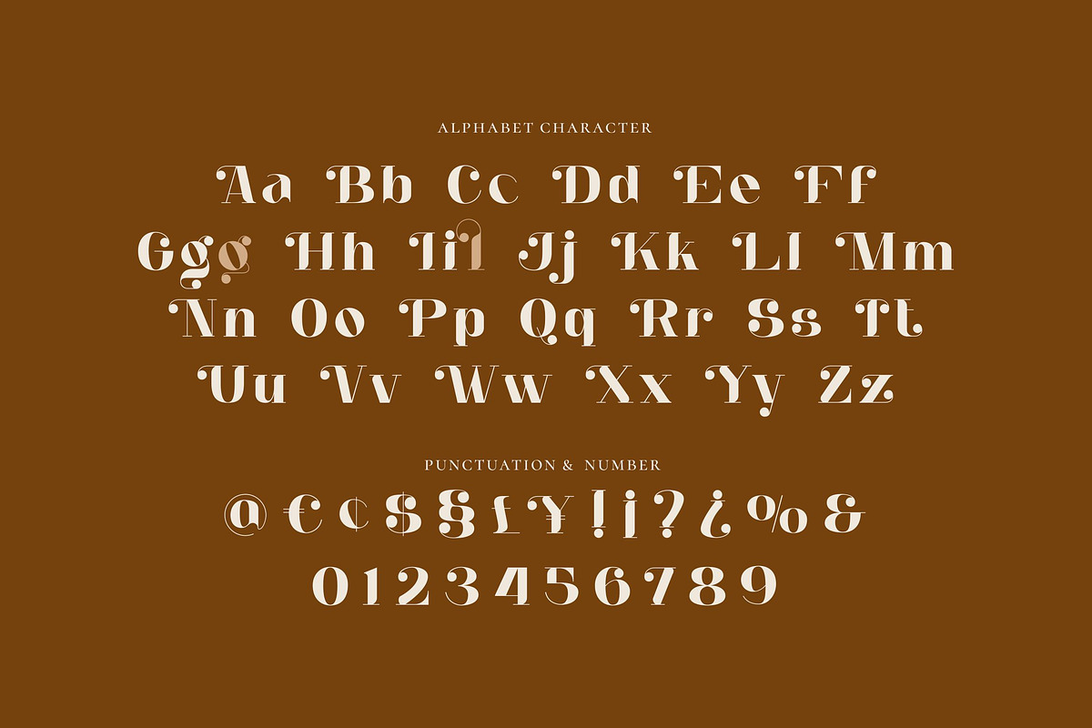 Bolgek - Luxury Serif Typeface, a Font by Imoodev (Photo 5 of 5)