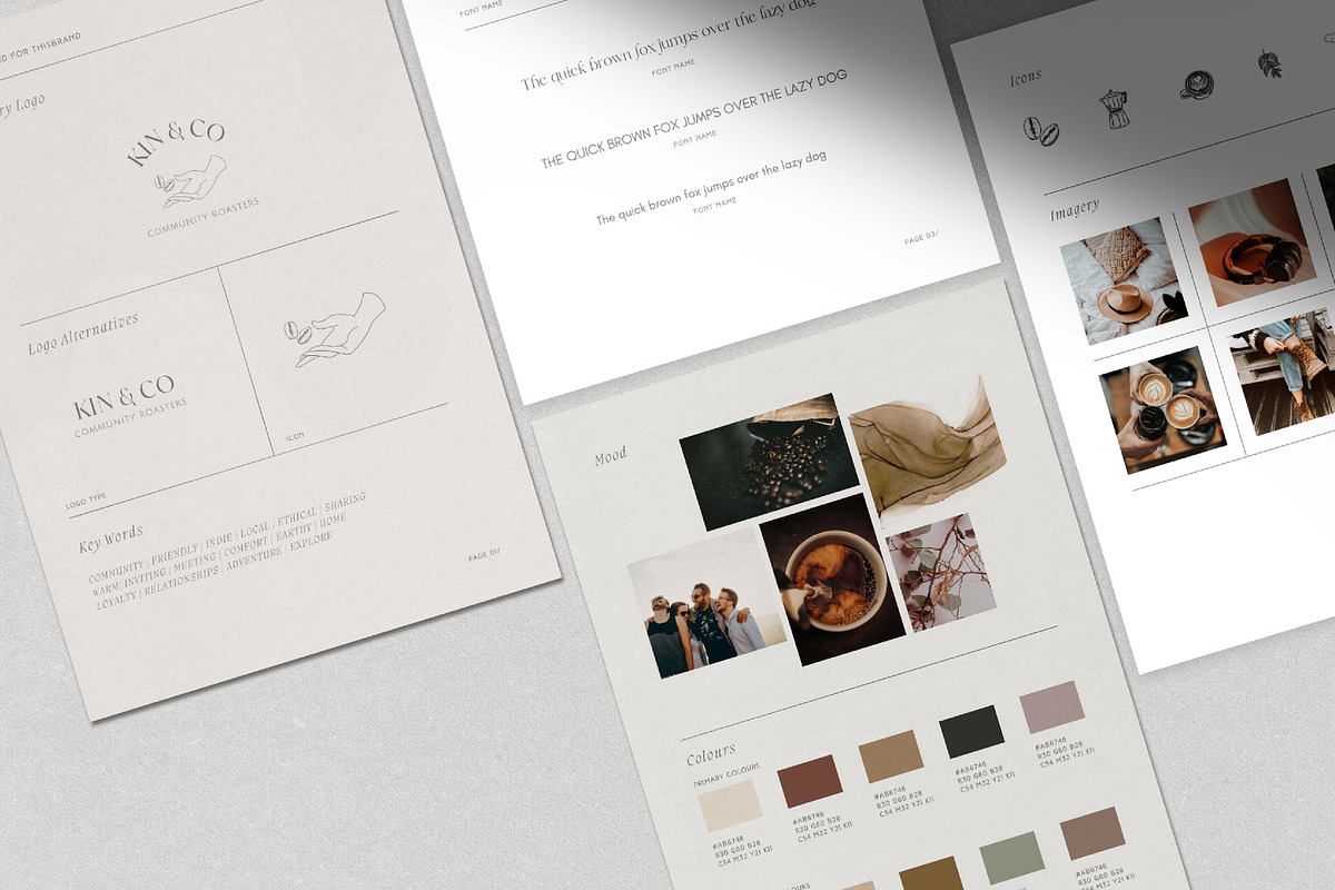 Brand Boards - Style Tiles Templates, a Presentation Template by Tabitha Emma (Photo 3 of 10)