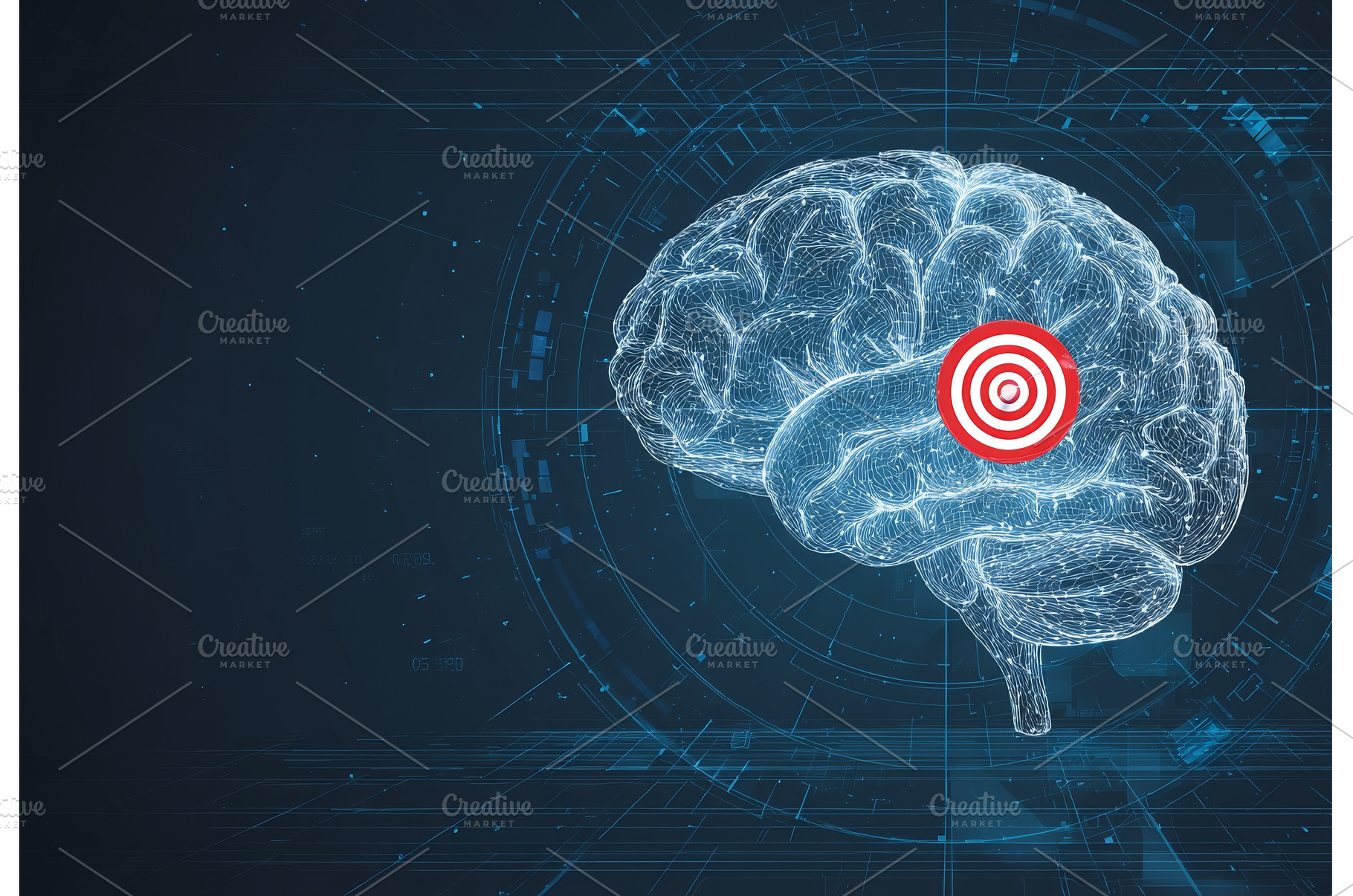 Neuromarketing concept is, a Technology Photo by ZinetroN