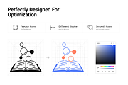 Science Doodles Icons Set, a Solid Icon by Prosymbols (Thumbnail 3 of 6)