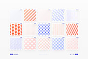 150 Geometric Seamless Patterns Set, a Pattern Graphic by Samolevsky (Thumbnail 19 of 20)