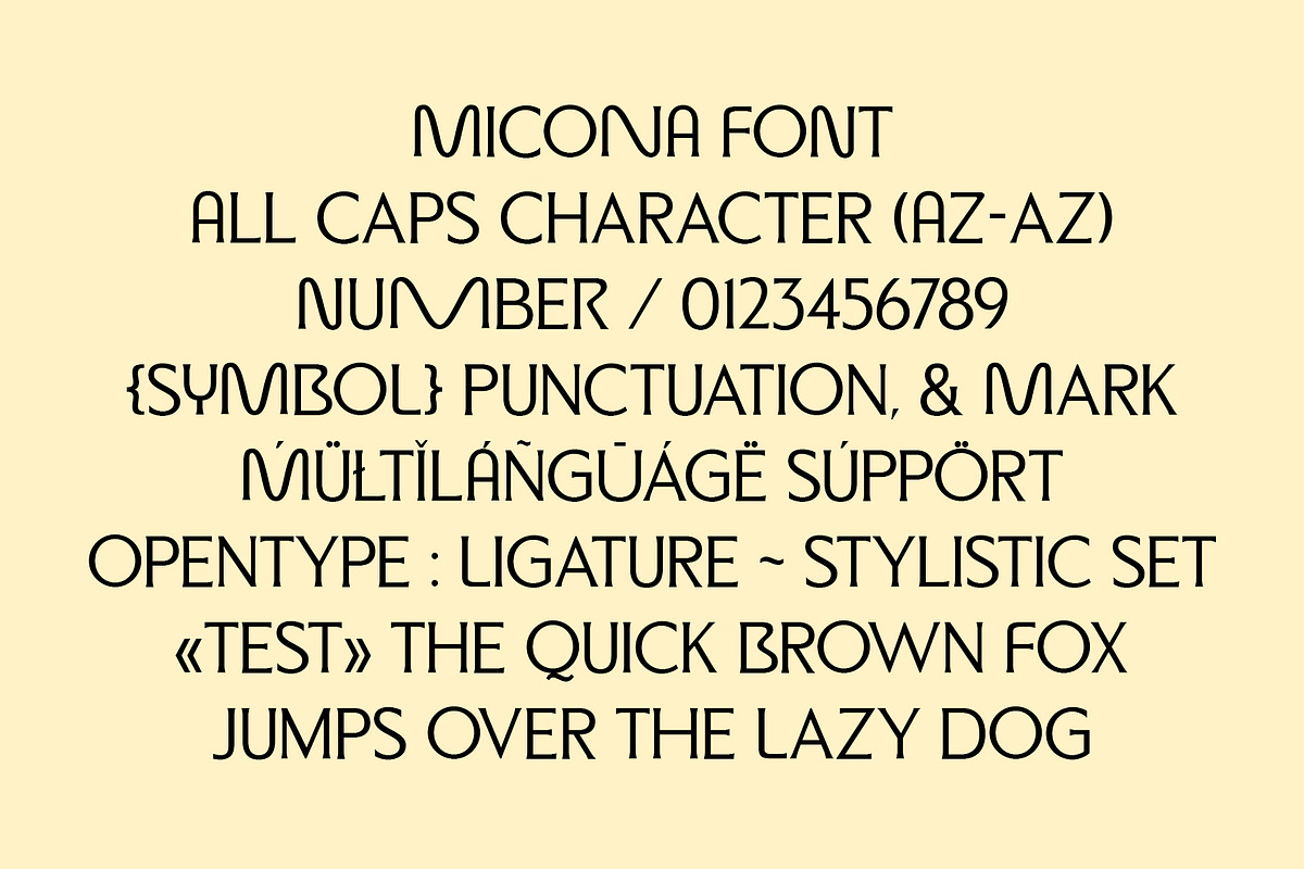 ED Micona - Display Serif Font, a Serif Font by Emyself Design (Photo 8 of 12)