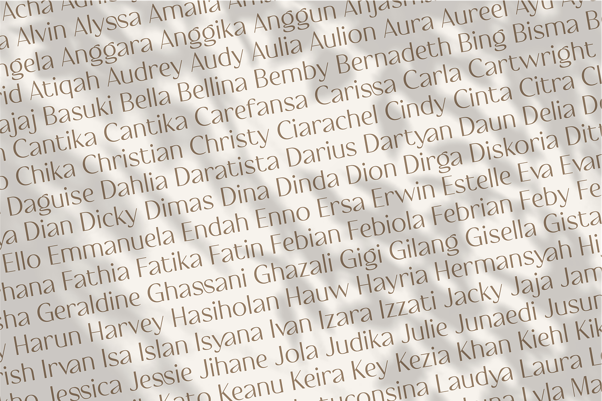 Angelica Nagita - Display Serif Font, a Serif Font by Artchitype Studio (Photo 6 of 10)