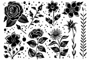 floral pattern large roses, an Illustration by Amazin_art (Thumbnail 16 of 17)