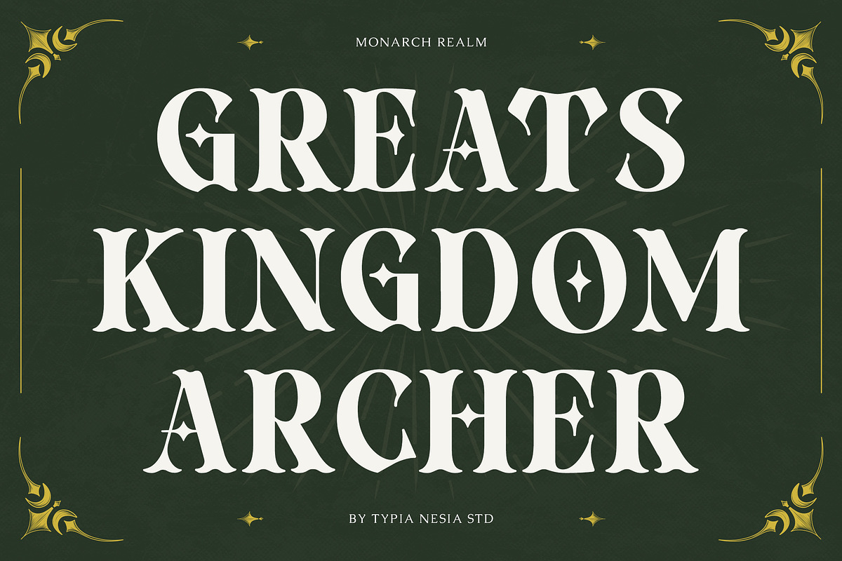 Monarch Realm - Classic Fantasy Font, a Font by Typia Nesia (Photo 6 of 12)