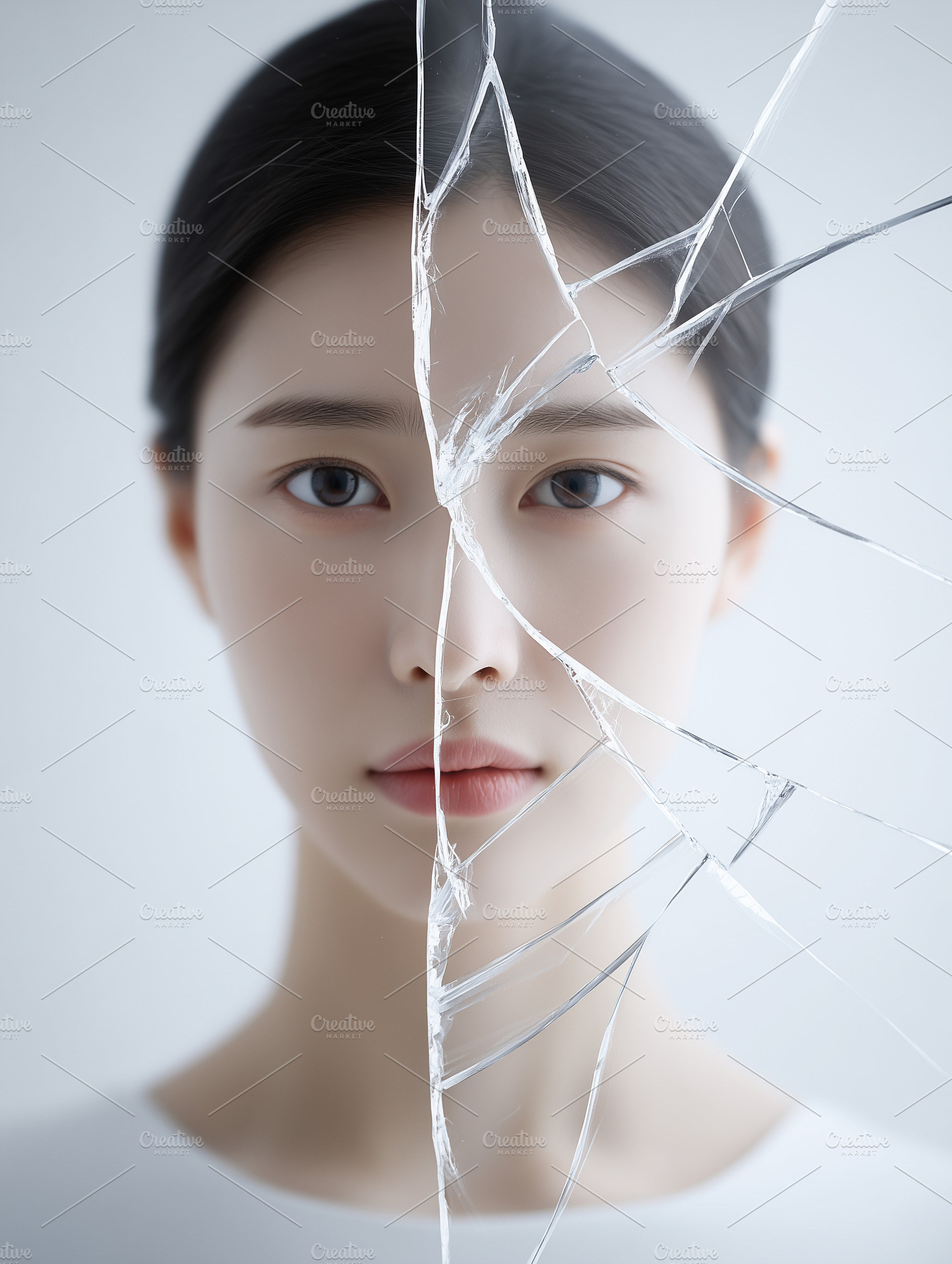 Portrait of a young asian woman with, a Person Photo by MistyDay