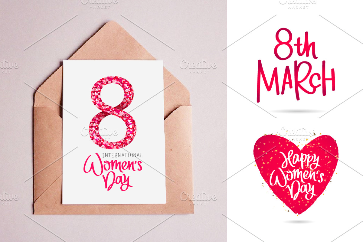 Happy Women's Day, a Seasonal Illustration by chekart (Photo 3 of 3)