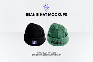 Beanie Hat Mockups