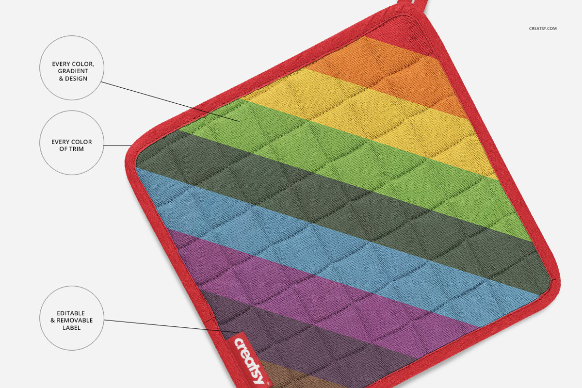 Kitchen Textiles Mockup Set, a Product Mockup by Creatsy (Photo 6 of 9)