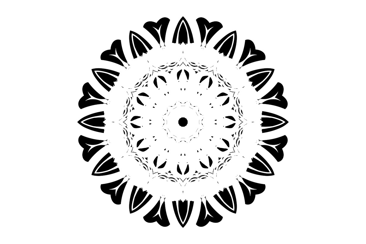 Decorative Mandala Digital Art Pack, a Decorative Illustration by NJ Himel (Photo 20 of 101)