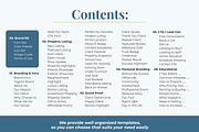 Blue Real Estate Instagram Templates, a Social Media Template by Everyday Perfection (Thumbnail 2 of 11)