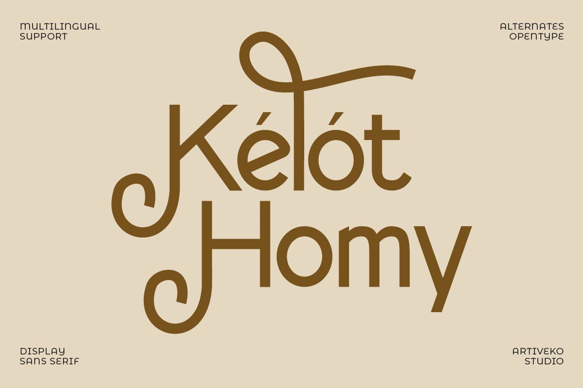 Balyt - Decorative Sans Serif, a Sans Serif Font by Artiveko (Photo 3 of 8)