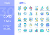 Finance Icons, an Outline Icon by Kalash (Thumbnail 3 of 3)