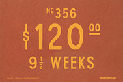 The KANE - A Rough & Rustic Font, a Sans Serif Font by Komet & Flicker (Thumbnail 6 of 15)
