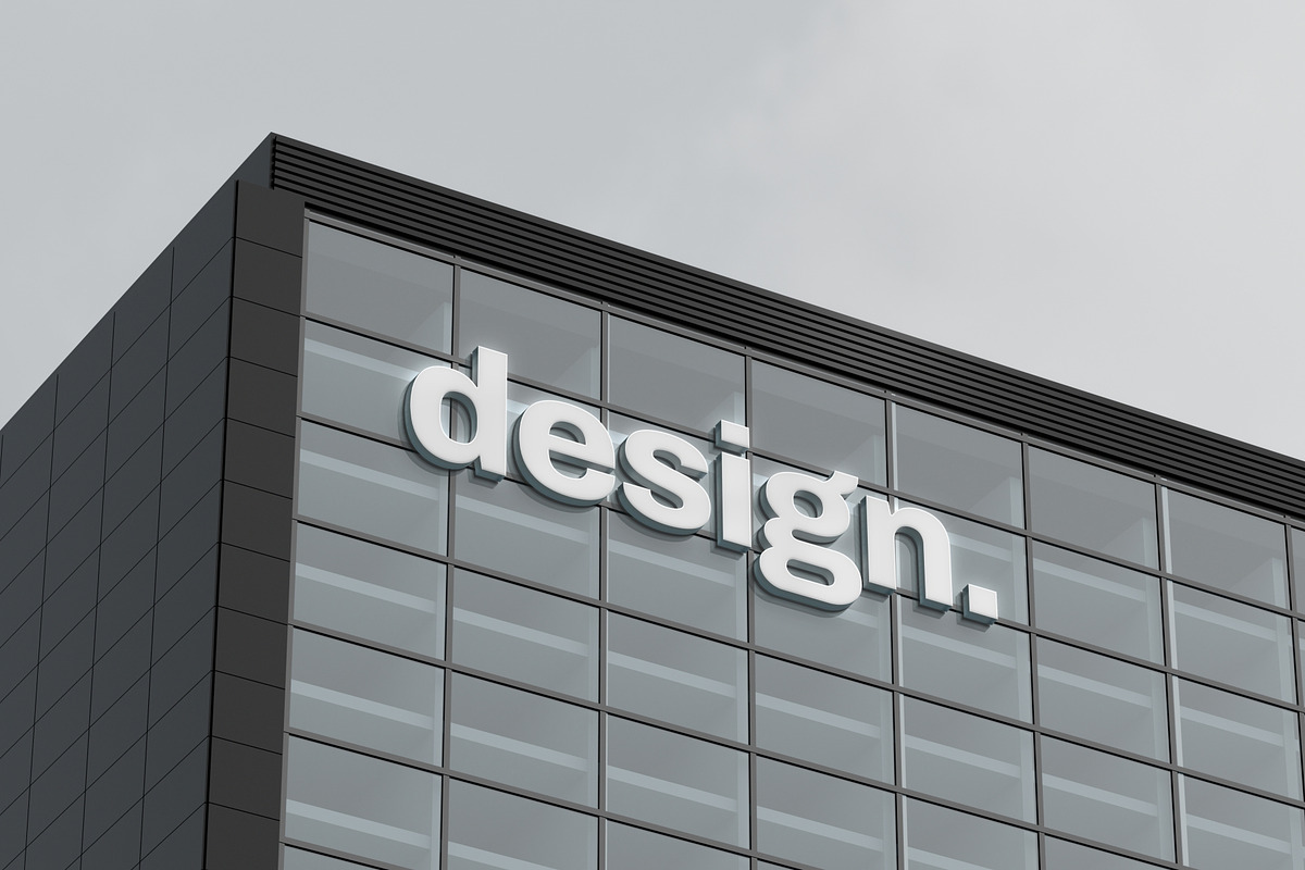 Building Sign Mockup, an Advertising Mockup by baim_std (Photo 2 of 2)