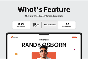 Randy Profile Resume Power Point