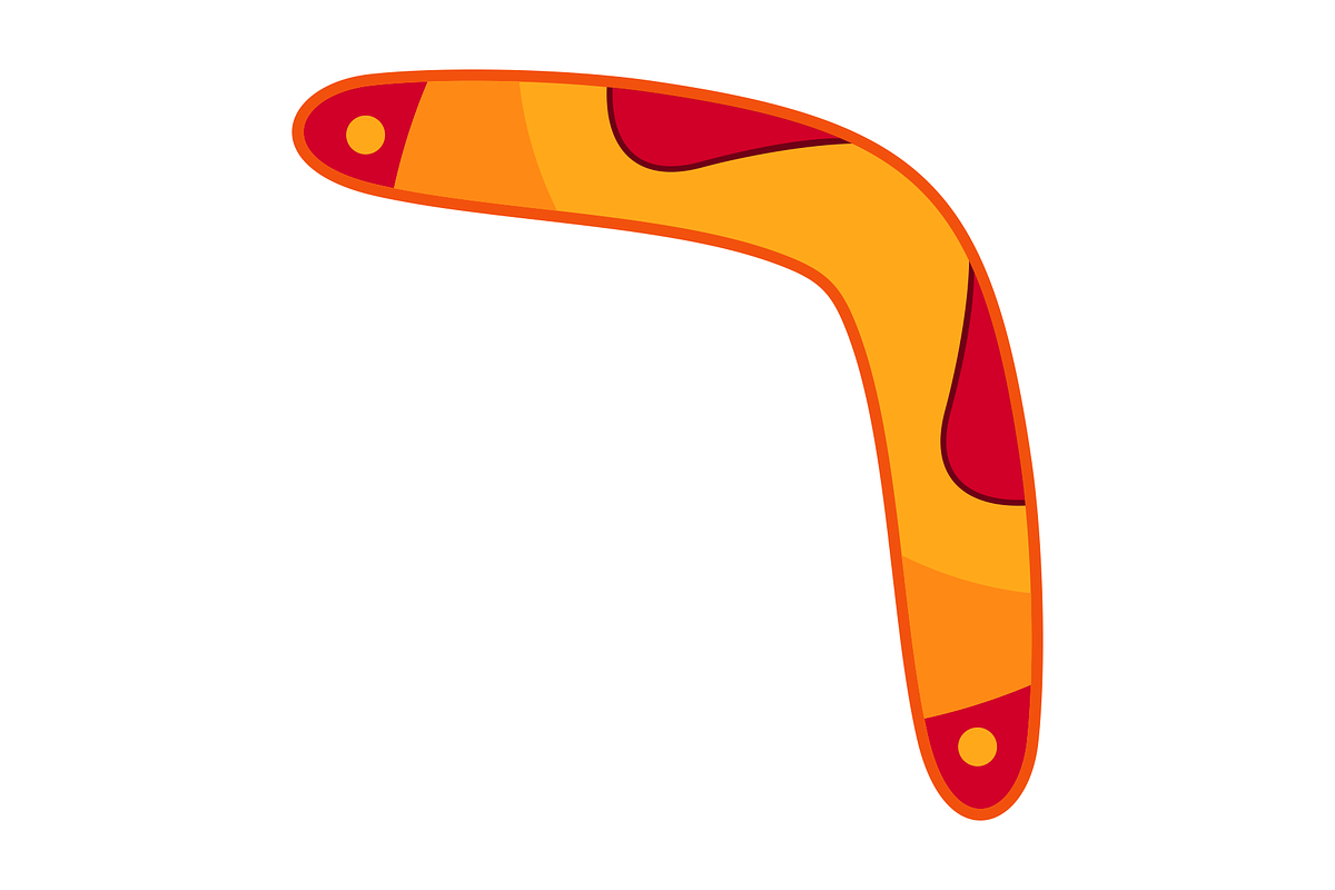 Boomerang Vector Icon, an Icon by Pexelpy (Photo 2 of 2)