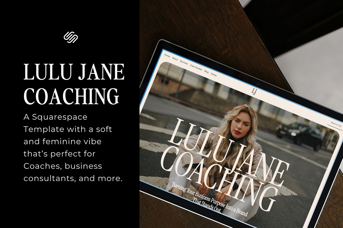 Squarespace Website | Lulu Jane, a Squarespace Template by thrivedigitally (Photo 6 of 10)